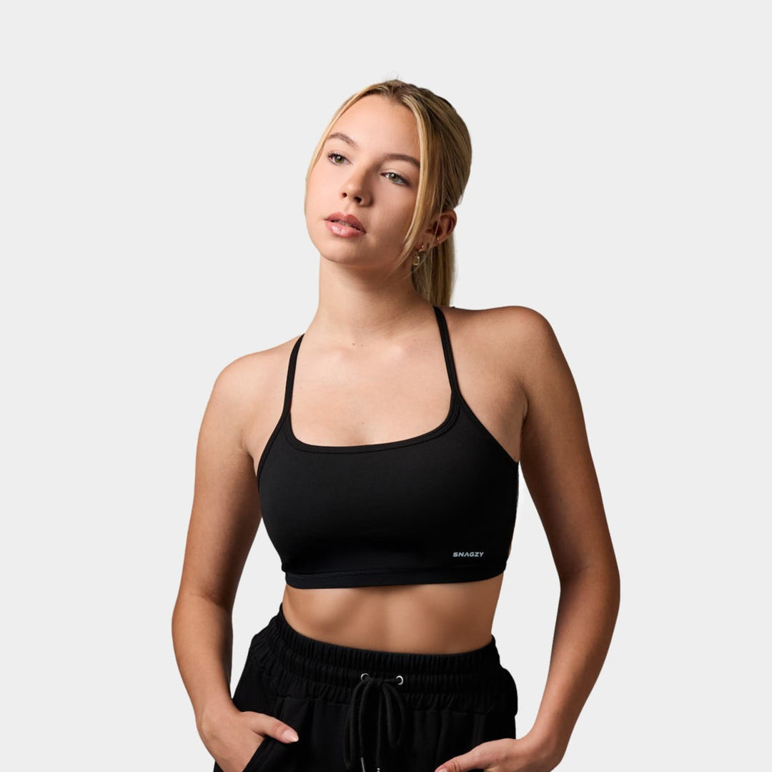 Eclipse Crossback Slim Strap Sports Bra